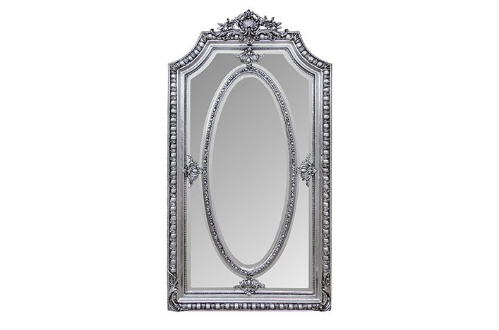 Baroque Mirror Silver Versmissen Antiques, Silver Baroque Mirror